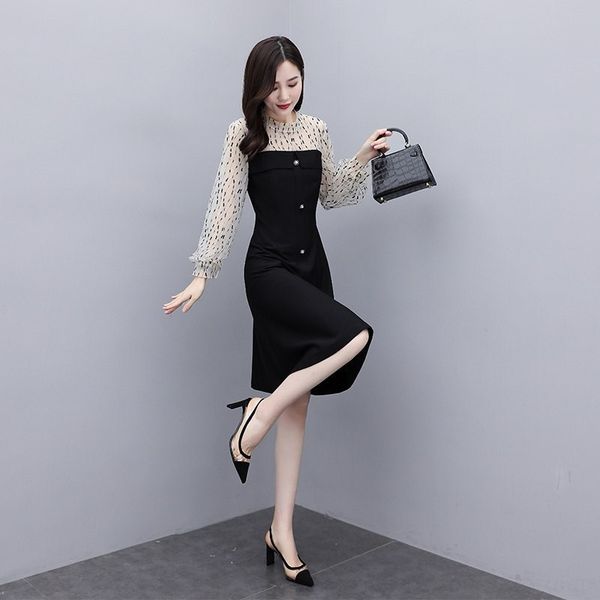 hpxfe dress spring autumn closing 2020 new women's dress with waist long and thin temperament women's skirt spring and autumn w sk, Black;gray
hpxfe dress spring autumn closing 2020 new women's dress with waist long and thin temperament women's skirt spring and autumn w sk, Black;gray