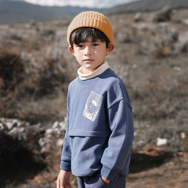 boys' sweater 2020 new winter wear plush long sve middle and large children's round neck pullover, Black
boys' sweater 2020 new winter wear plush long sve middle and large children's round neck pullover, Black