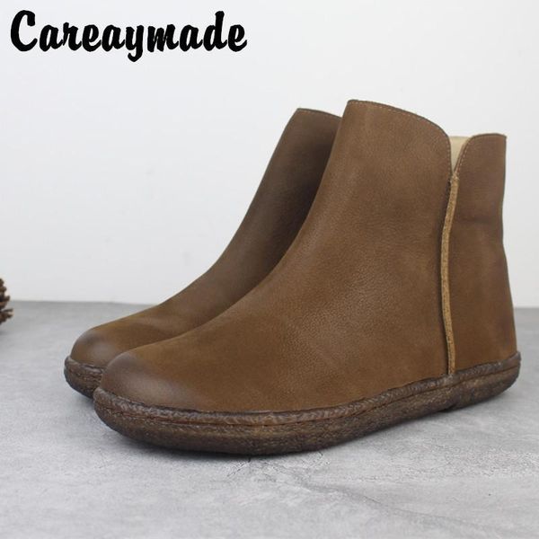 boots careaymade- flat genuine leather short women's handmade fashion retro literary casual comfortable1, Black
boots careaymade- flat genuine leather short women's handmade fashion retro literary casual comfortable1, Black
