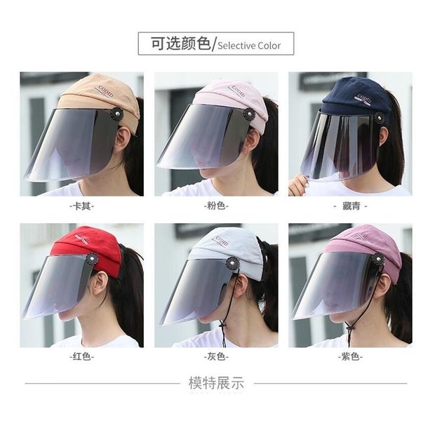 sl hat female summer anti-ultraviolet sun hat outdoor cycling half-cap to cover face hat big eave y200602, Blue;gray
sl hat female summer anti-ultraviolet sun hat outdoor cycling half-cap to cover face hat big eave y200602, Blue;gray