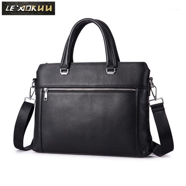 briefcases men genuine leather office maletas business briefcase 15" lapcase attache portfolio bag maletin messenger 7240-11
briefcases men genuine leather office maletas business briefcase 15" lapcase attache portfolio bag maletin messenger 7240-11