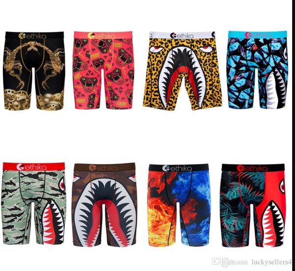 8 styles ethika men's boxer underwear sports hiphop rock excise underwear skateboard street quick dry 6767, White;black
8 styles ethika men's boxer underwear sports hiphop rock excise underwear skateboard street quick dry 6767, White;black