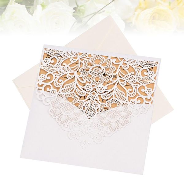 10 sets invitations romantic invitation cards envelopes for business wedding birthday party (d130) (white invitation+card+envelo
10 sets invitations romantic invitation cards envelopes for business wedding birthday party (d130) (white invitation+card+envelo