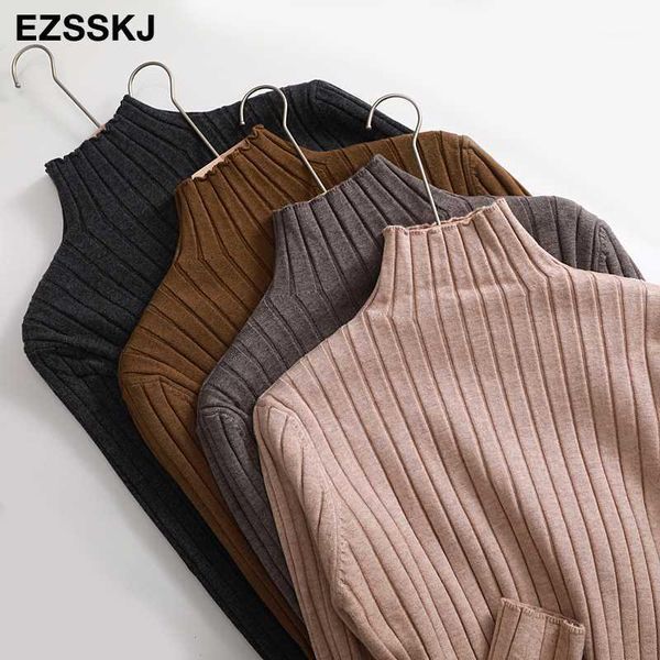 chic autumn winter thick sweater pullovers women long sleeve casual 2020 turtleneck warm basic sweater knit jumpers, White;black
chic autumn winter thick sweater pullovers women long sleeve casual 2020 turtleneck warm basic sweater knit jumpers, White;black