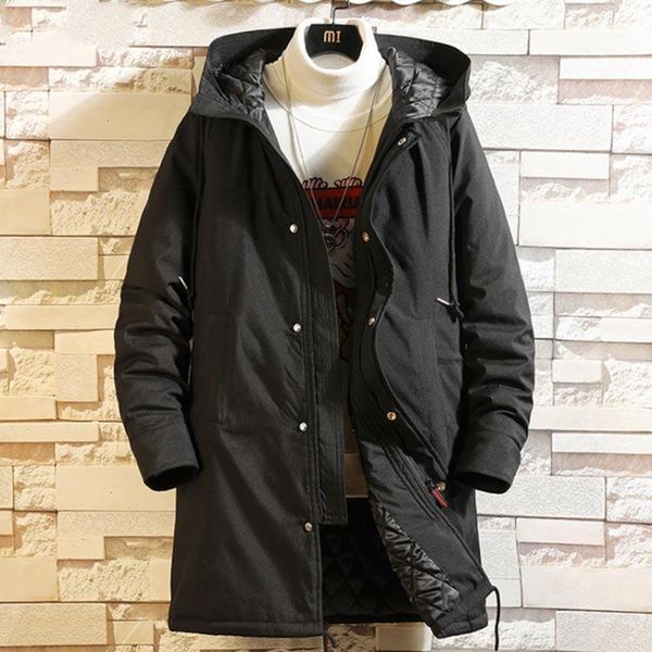 men winter parkas jacket coat men outwear hooded jacket parka long warm outwear windproof coat hooded windbreaker1, Black
men winter parkas jacket coat men outwear hooded jacket parka long warm outwear windproof coat hooded windbreaker1, Black