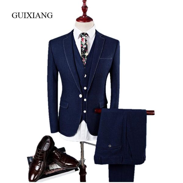 2020 new seasons style men's fashion solid suit men fashion casual single button wedding suits large size s-4xl, White;black
2020 new seasons style men's fashion solid suit men fashion casual single button wedding suits large size s-4xl, White;black