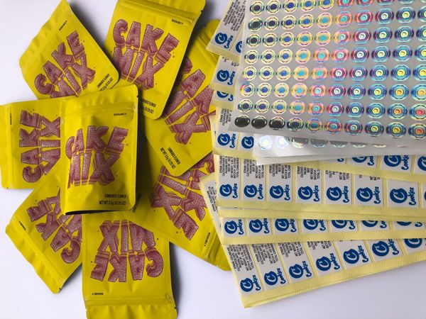 cake mix наклейки edibles печенье полудурков желтый и голограмма 3.5g майларовые этикетки сумки ароматизаторы пустые мешки bag sqcxt dh_sell
cake mix наклейки edibles печенье полудурков желтый и голограмма 3.5g майларовые этикетки сумки ароматизаторы пустые мешки bag sqcxt dh_sell