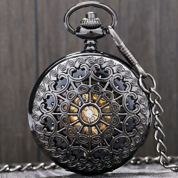 black metal hollow hand wind mechanical pocket watch steampunk watches men 30cm chain gift p806c t200502, Slivery;golden
black metal hollow hand wind mechanical pocket watch steampunk watches men 30cm chain gift p806c t200502, Slivery;golden