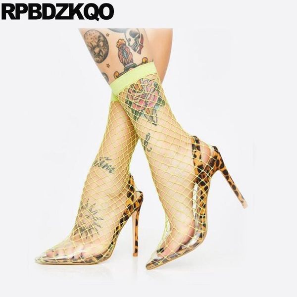 boots crossdresser transparent mid calf big size sandals stiletto shoes women high heel pointed toe yellow 13 451, Black
boots crossdresser transparent mid calf big size sandals stiletto shoes women high heel pointed toe yellow 13 451, Black