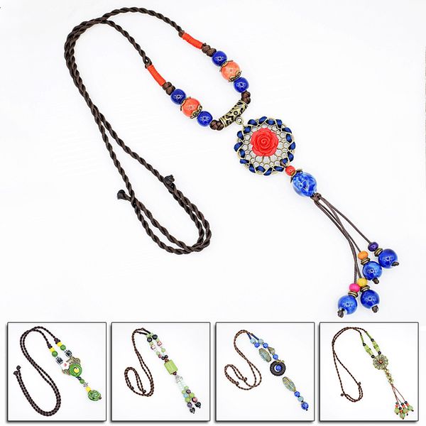 new ethnic handmade natural stone pendent for women boho long chain tassel necklace fashion christmas jewelry gifts
new ethnic handmade natural stone pendent for women boho long chain tassel necklace fashion christmas jewelry gifts