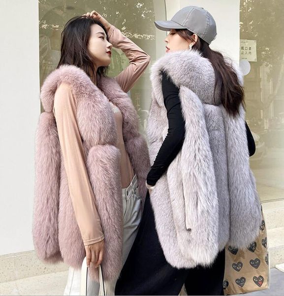 spot wholesale european and american autumn and winter new slim women's waistcoat mid-length stitching faux fur waistcoat vest, Black;white
spot wholesale european and american autumn and winter new slim women's waistcoat mid-length stitching faux fur waistcoat vest, Black;white