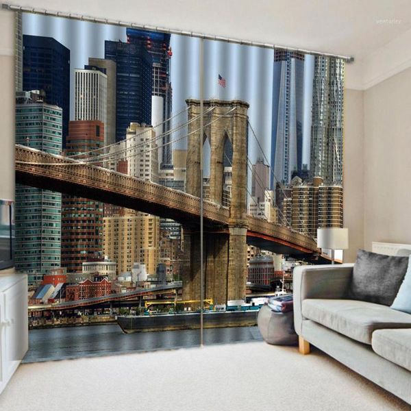curtain & drapes city bridge po luxury 3d window for living room printing blockout polyester1
curtain & drapes city bridge po luxury 3d window for living room printing blockout polyester1