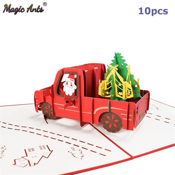 10 pack happy holiday 3d christmas cards pop up pickup truck new year cards merry xmas greeting cards wholesale supplier yxljzt xhhair
10 pack happy holiday 3d christmas cards pop up pickup truck new year cards merry xmas greeting cards wholesale supplier yxljzt xhhair