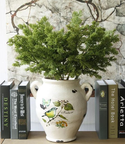artificial pine cypress long branch fake plastic green plant home office table decoraton1
artificial pine cypress long branch fake plastic green plant home office table decoraton1
