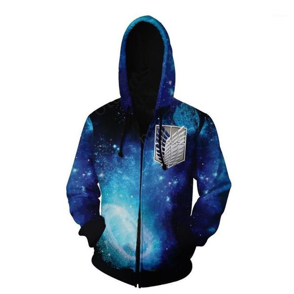 game attack on titan cosplay hoodie jacket party halloween costume blue men fashion zip sweatshirts1, Black
game attack on titan cosplay hoodie jacket party halloween costume blue men fashion zip sweatshirts1, Black