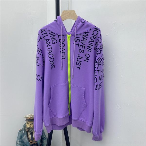 bqptw ae10 new korean style large size women's hooded sweater loose lazy style zipper coat sweater zipper mid-length letter cardigan xs, Black
bqptw ae10 new korean style large size women's hooded sweater loose lazy style zipper coat sweater zipper mid-length letter cardigan xs, Black