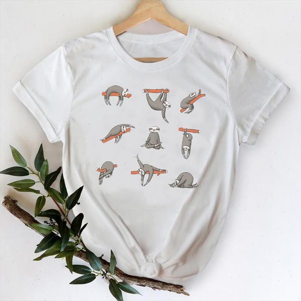 t shirts for women 2021 cartoon fashion sloth animal 90s spring summer lady print graphic tshirt female tee t shirt, White
t shirts for women 2021 cartoon fashion sloth animal 90s spring summer lady print graphic tshirt female tee t shirt, White