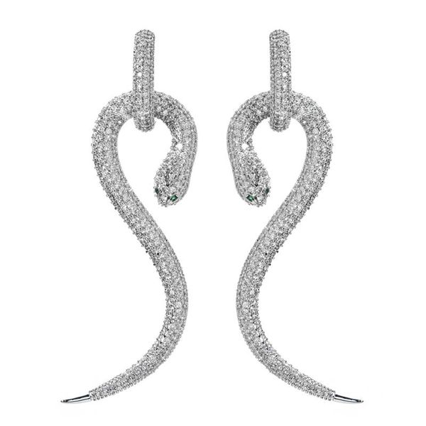 fashionable temperament european and american micro-set serpentine zircon exaggerated female/girl earrings er-358, Golden;silver
fashionable temperament european and american micro-set serpentine zircon exaggerated female/girl earrings er-358, Golden;silver