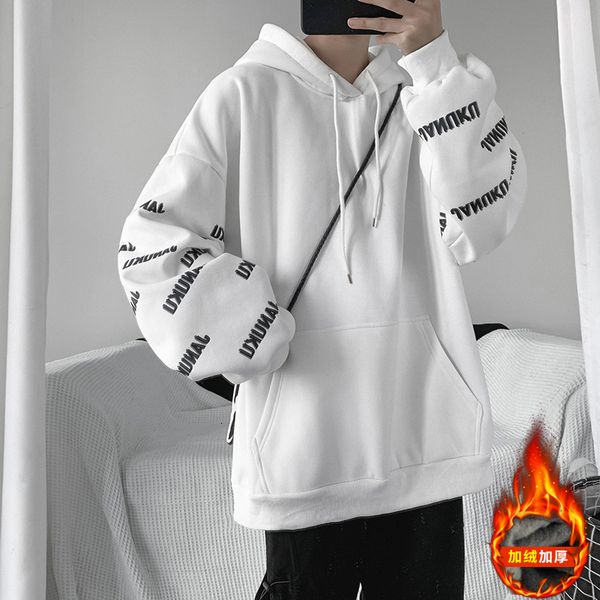 new male 2021 jumper autumn and winter hong kong wind loose hip joker hoodie 7kui, Black 
new male 2021 jumper autumn and winter hong kong wind loose hip joker hoodie 7kui, Black