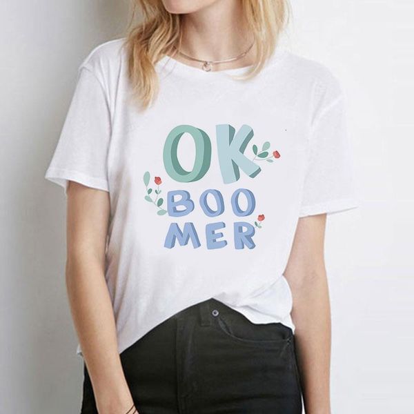 showtly ok boomer printed women t shirt femme summer short sleeve o-neck t shirts for women casual loose christmas, White
showtly ok boomer printed women t shirt femme summer short sleeve o-neck t shirts for women casual loose christmas, White