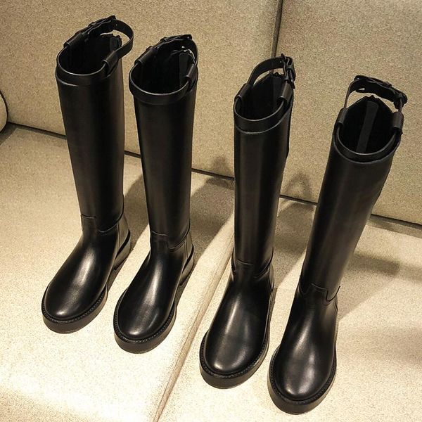 new winter shoes woman knee high boots pu leather knight boots thick heel round toe black short plush inside
new winter shoes woman knee high boots pu leather knight boots thick heel round toe black short plush inside
