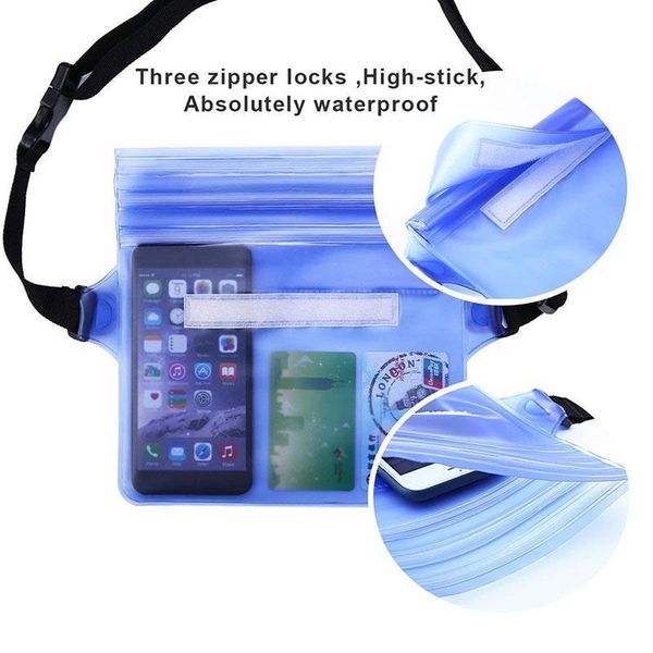 waterproof dry bag pouch for phone bag adjustable waist strap shoulder bags underwater case for beach swimming boating qylxlf
waterproof dry bag pouch for phone bag adjustable waist strap shoulder bags underwater case for beach swimming boating qylxlf