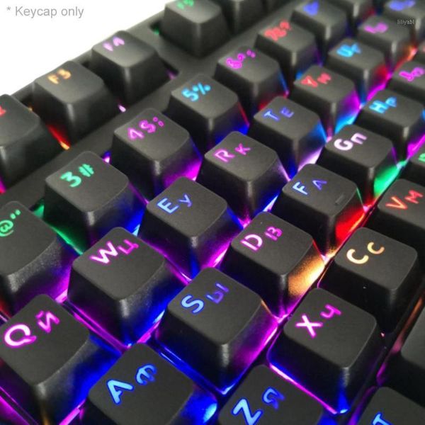 keyboards 108pcs stylish backlight keycaps replacement in russian for cherry/kailh/gateron/outemu switch mechanical keyboard drop ship1
keyboards 108pcs stylish backlight keycaps replacement in russian for cherry/kailh/gateron/outemu switch mechanical keyboard drop ship1