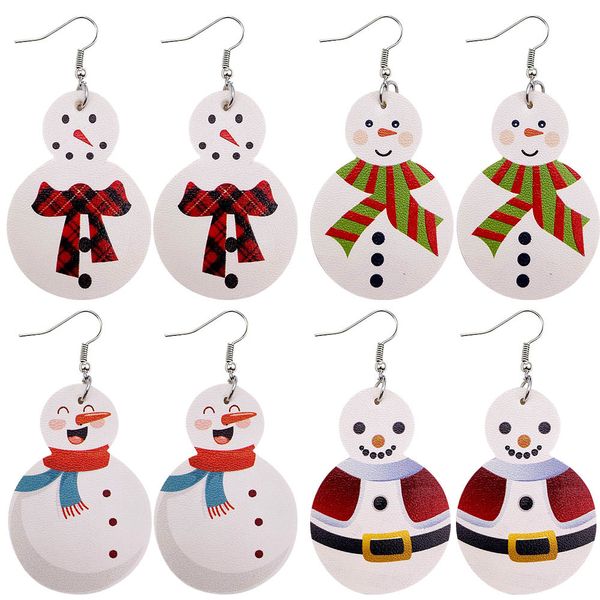 european and american popular christmas earrings new christmas snowman leather earrings new festival earrings wholesale, Golden
european and american popular christmas earrings new christmas snowman leather earrings new festival earrings wholesale, Golden