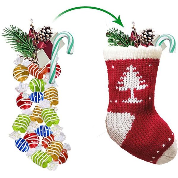 red xmas stockings christmas gift stockings knit candy bags stocking for christmas tree hanging decorations 2020 new
red xmas stockings christmas gift stockings knit candy bags stocking for christmas tree hanging decorations 2020 new