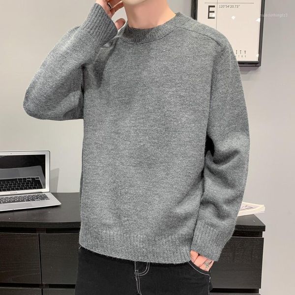 men's sweaters 2021 oversized o-neck sweater men young fashion casual autumn winter warm pullover solid knitted male brand1, White;black
men's sweaters 2021 oversized o-neck sweater men young fashion casual autumn winter warm pullover solid knitted male brand1, White;black