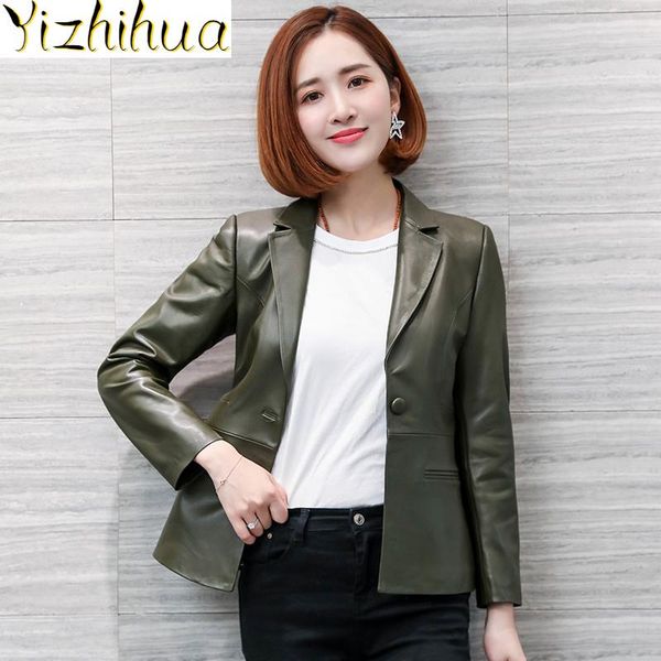 leather short jacket genuine women sheepskin coat female spring autumn coats and jackets 2021 mujer chaqueta z91767 lw, Black
leather short jacket genuine women sheepskin coat female spring autumn coats and jackets 2021 mujer chaqueta z91767 lw, Black