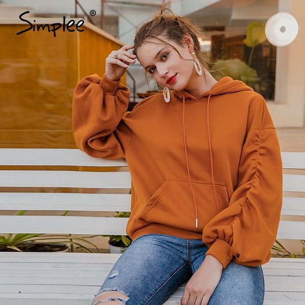 simplee causal pink hoodies sweatershirt autumn winter women fashion knitted hoodies sleeve drawstring sweatershirt 201203, Black
simplee causal pink hoodies sweatershirt autumn winter women fashion knitted hoodies sleeve drawstring sweatershirt 201203, Black
