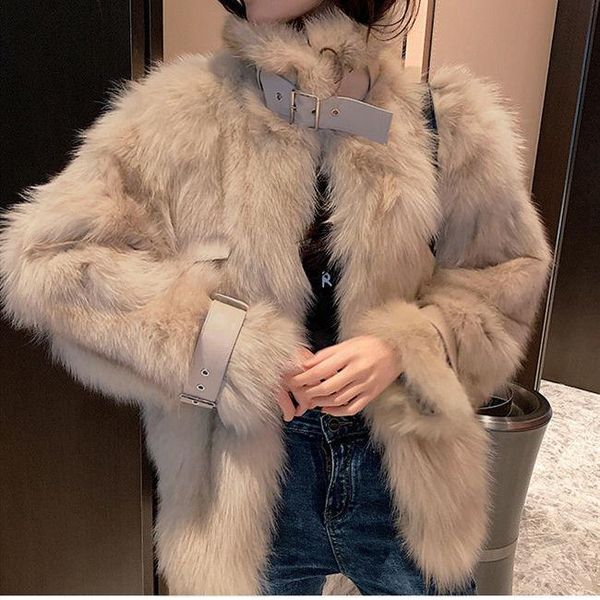 women's fur & faux women 2021 winter fashion loose jackets female mid-long stand collar coats ladies solid color fake outwear q596, Black
women's fur & faux women 2021 winter fashion loose jackets female mid-long stand collar coats ladies solid color fake outwear q596, Black