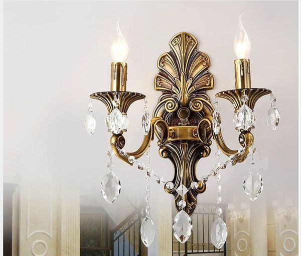 wall lamp classical bronze color brass sconce for el with fabric shade modern crystal lustre
wall lamp classical bronze color brass sconce for el with fabric shade modern crystal lustre