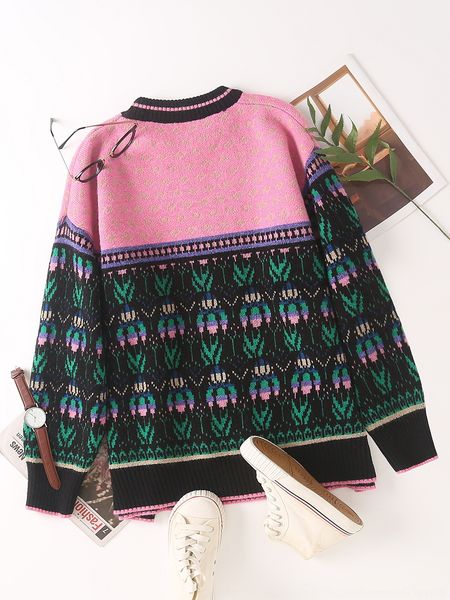 vdybi 2020 new autumn winter pullover crew neck loose knit sweater 7qy pullover sweatersweatercolor stripe jacquard matching 7qyqt wo, White;black
vdybi 2020 new autumn winter pullover crew neck loose knit sweater 7qy pullover sweatersweatercolor stripe jacquard matching 7qyqt wo, White;black