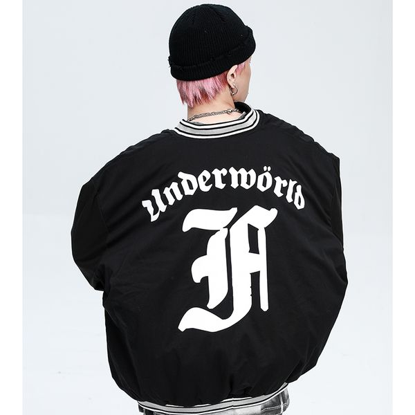 hip hop jacket mens streetwear gothic letter printed jacket coat cotton winter warm jacket coat, Black;brown
hip hop jacket mens streetwear gothic letter printed jacket coat cotton winter warm jacket coat, Black;brown