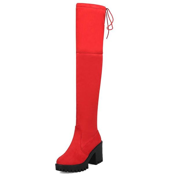 women boots over knee lace up big size shoes woman round toe clogs platform booties ladies over-the-knee lolita large size, Black
women boots over knee lace up big size shoes woman round toe clogs platform booties ladies over-the-knee lolita large size, Black