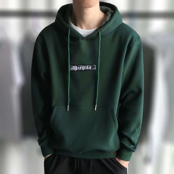 8jhy6khooded and plush for thickening trend pullover korean version slim hoodie autumn style men's sweater winter, Black
8jhy6khooded and plush for thickening trend pullover korean version slim hoodie autumn style men's sweater winter, Black