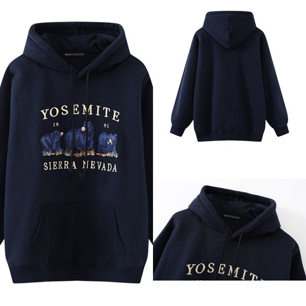 ladies oversize fashion girls loose animal embroidery streetwear 2020 autumn hoodies female stylish pullovers women chic, Black
ladies oversize fashion girls loose animal embroidery streetwear 2020 autumn hoodies female stylish pullovers women chic, Black