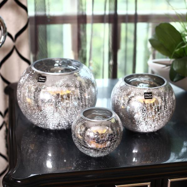 silver glass vase flower color glass vase ball wedding dried flower storage decoration light luxury plating gift1
silver glass vase flower color glass vase ball wedding dried flower storage decoration light luxury plating gift1