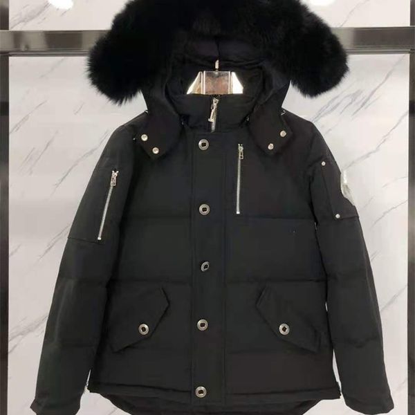 real fur mens canadian moosen kncks 3q parka goose down jacket warm outerdoor coat windproof extreme weather 211228, Black
real fur mens canadian moosen kncks 3q parka goose down jacket warm outerdoor coat windproof extreme weather 211228, Black