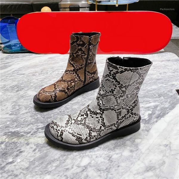 boots deat 2021 spring autumn fashion street zipper leather single shoes women snake skin pattern sf7181, Black
boots deat 2021 spring autumn fashion street zipper leather single shoes women snake skin pattern sf7181, Black