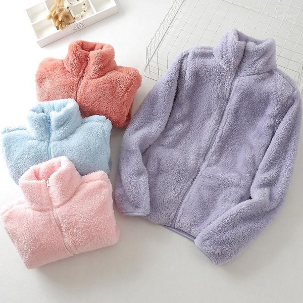 pink coral fleece jacket slim stand neck cropped jacket women warm coat autumn winter soft short jackets female plus size1, Black;brown
pink coral fleece jacket slim stand neck cropped jacket women warm coat autumn winter soft short jackets female plus size1, Black;brown
