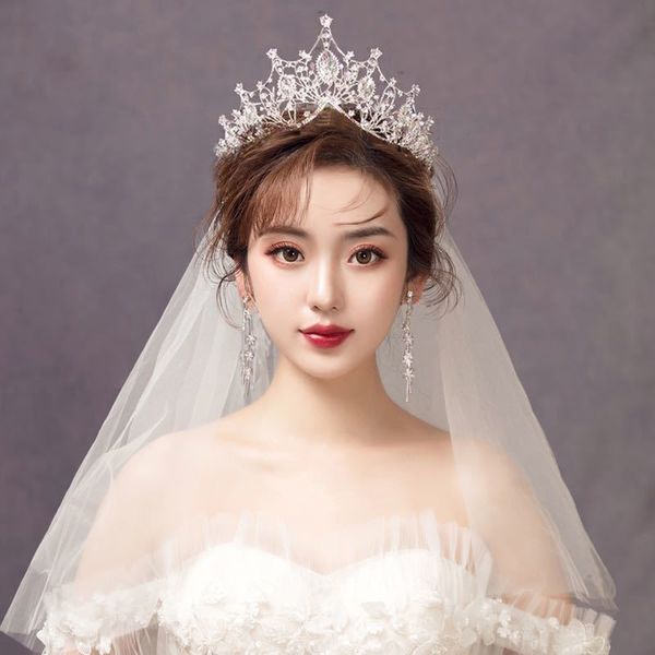 bridal crown dress forest atmosphere super fairy headdress wedding net red 2020 new simple, Silver
bridal crown dress forest atmosphere super fairy headdress wedding net red 2020 new simple, Silver