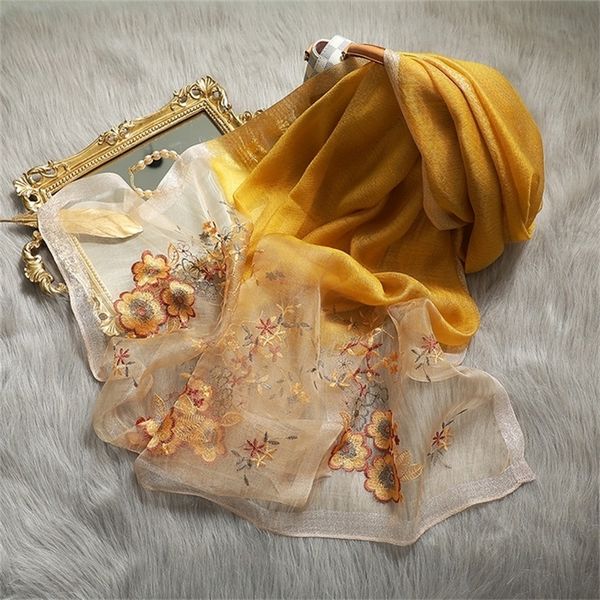 women silk wool floral embroidery foulard pashmina hijab shawls wraps luxury solid cashmere winter scarves y201007, Blue;gray
women silk wool floral embroidery foulard pashmina hijab shawls wraps luxury solid cashmere winter scarves y201007, Blue;gray