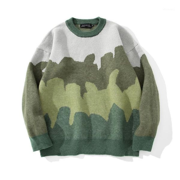 men clothing 2020 knitted sweater tie dye sweater oversized harajuku pullover1, White;black
men clothing 2020 knitted sweater tie dye sweater oversized harajuku pullover1, White;black