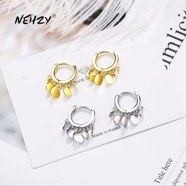 dangle & chandelier nehzy 925 sterling silver woman fashion jewelry retro simple glossy round gold earrings
dangle & chandelier nehzy 925 sterling silver woman fashion jewelry retro simple glossy round gold earrings