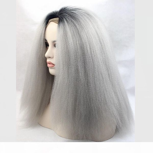 ombre black t grey synthetic wig straight kinky straight middle part black women's wig long synthetic hair
ombre black t grey synthetic wig straight kinky straight middle part black women's wig long synthetic hair