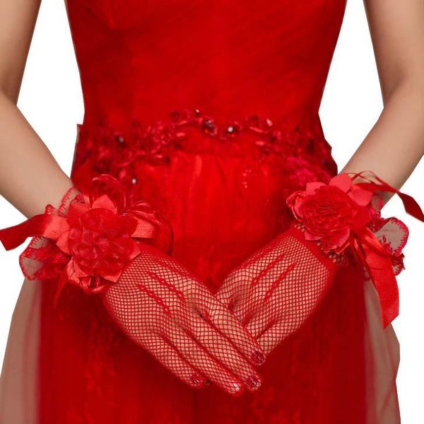 1 pair bride ivory red color flower hollow wedding gloves ladies fishnet wedding gloves summer sunscreen driving wrist length h qyludo, White
1 pair bride ivory red color flower hollow wedding gloves ladies fishnet wedding gloves summer sunscreen driving wrist length h qyludo, White