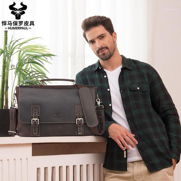 briefcases zzslhl genuine leather men business bag fashion brand shoulder tote messenger causal handbag 15"lapbriefcase male1
briefcases zzslhl genuine leather men business bag fashion brand shoulder tote messenger causal handbag 15"lapbriefcase male1